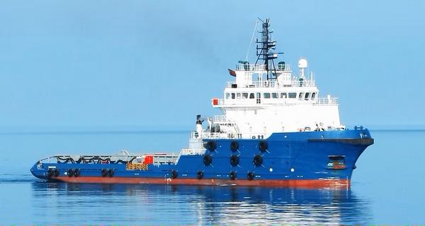 Photo of a supply vessel